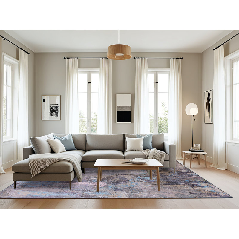 Tapis gris Strope, Rectangle 8 pi x 10 pi