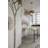 Nut Suspension Pendant - E26 Base - Natural Cherry Shade - Brushed Nickel-66048103-54730508-3917580
