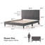 Lit plateforme tapissier Biral-98833434