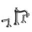 Jacobean Widespread Bathroom Faucet with Drain Assembly-1578035164