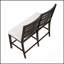 Classic 6Pc Counter Height Dining Set With Dark Espresso Finish, Extendable Table, And Upholstered Seats For Elegant And Functional Dining-1964752044