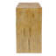 Table de bout ressemblant à du bois, hauteur de 27,02 po, teinte naturelle, fonctionnelle pour les décorations intérieures et extérieures hautes, apparence de finition, cas d'utilisation-350375192