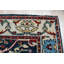 Tapis oriental en laine noué à la main bleu marine-143918990