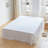 French Linen Bed Skirt with Pleated Corner Drop-135105760-135105759-135105753