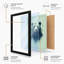 Bear in Abstraction Modern - Framed Print-1245956846-1245956832