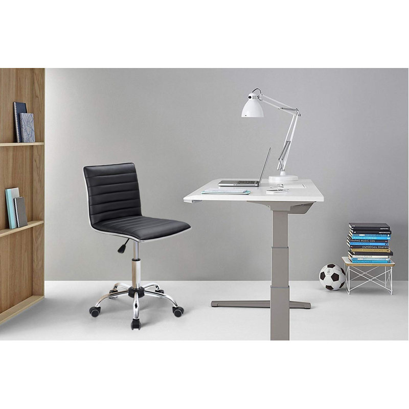 Chaise de bureau d'ordinateur Kaycee, Noir