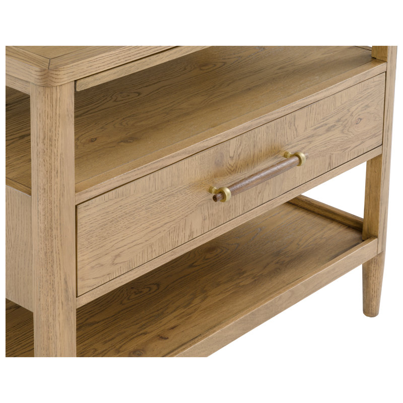 Maxwell Nightstand, Sunlit Oak