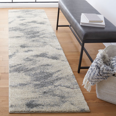 Retro Performance Abstract Rug