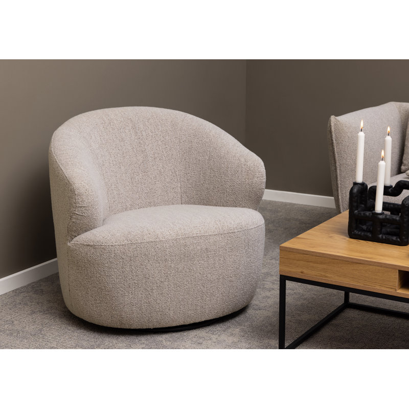 Avayiah Upholstered Swivel Accent Chair