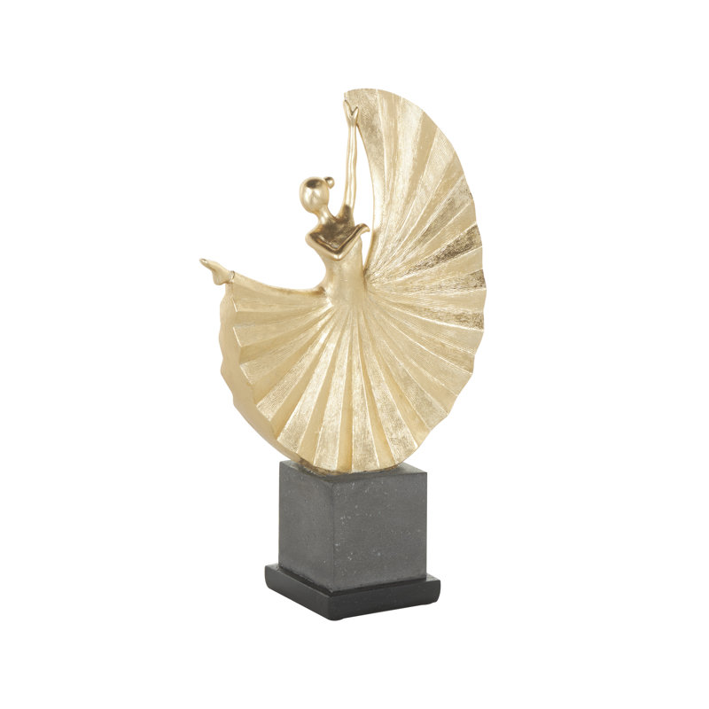 Sculpture Cole and Grey Polystone Ballet Dancer