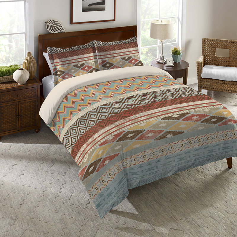 Navajo Stripe Multi Comforter, King Comforter