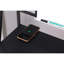 Bureau d'écriture Darby noir et bronze avec ports USB