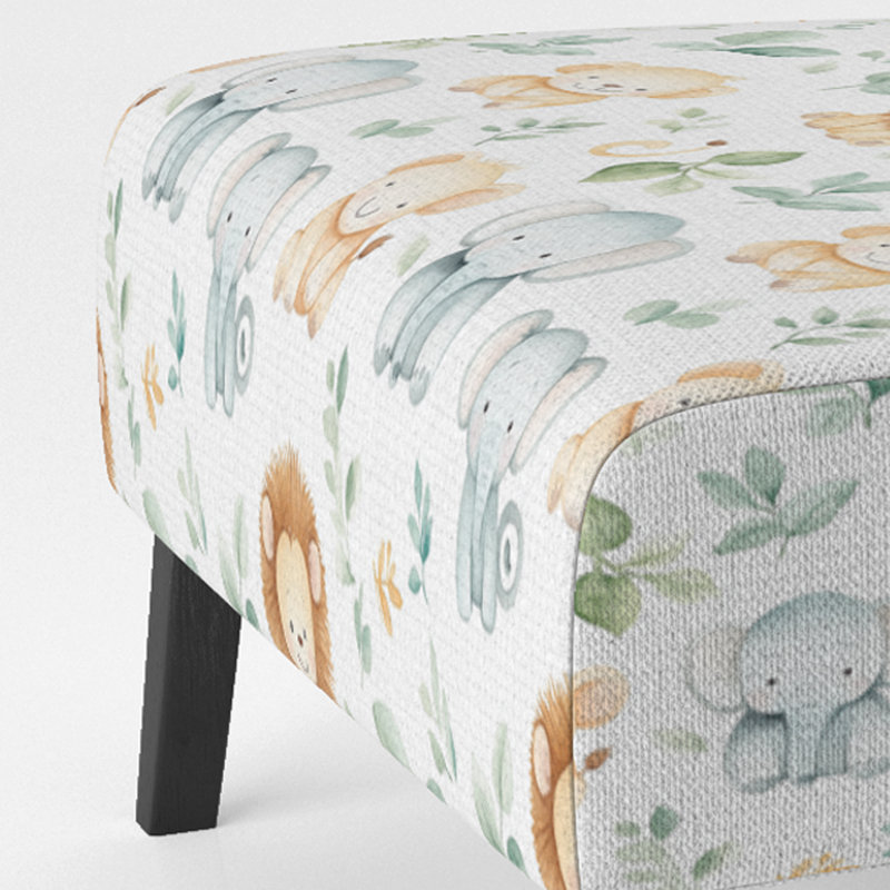 Fauteuil de chambre Kids Jungle, Pantoufle sans accoudoirs