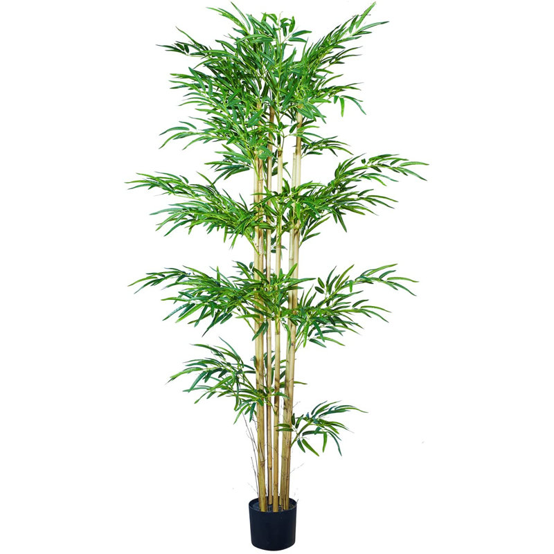 Bambou artificiel en pot par Maydear, H 51 po x l 8 po x P 8 po