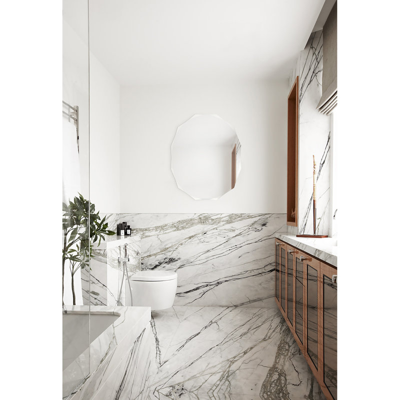 Miroir décoratif biseauté moderne et contemporain Newson
