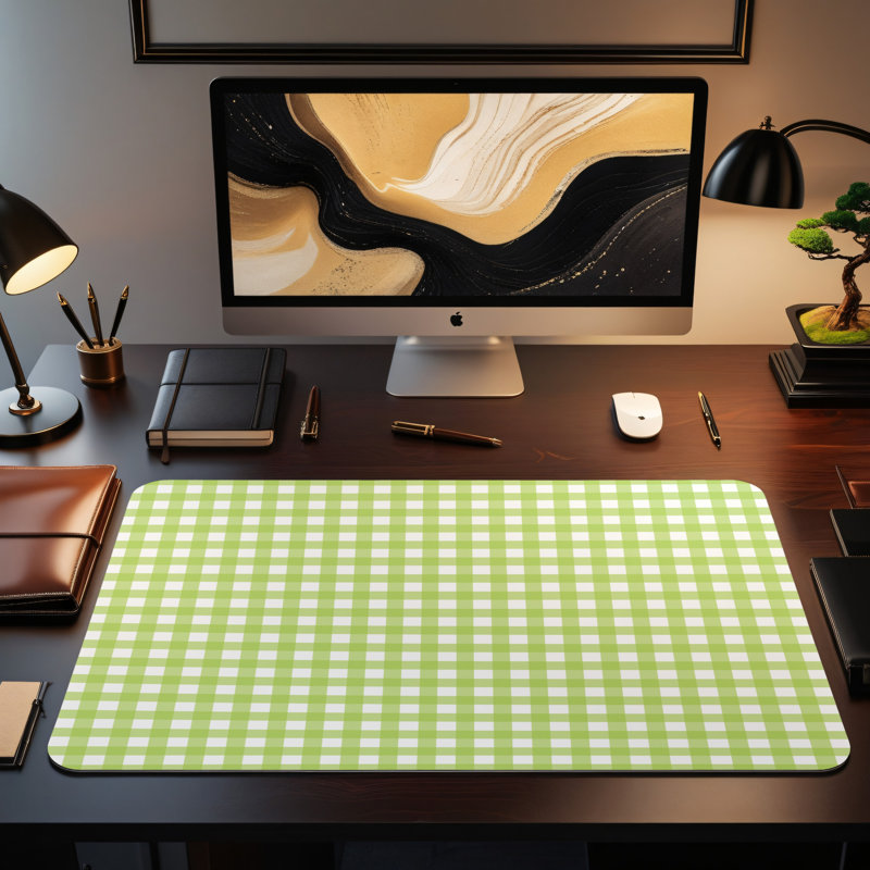 Polyester Desk Pad, 14.4x12.1