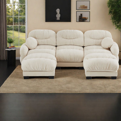 Canapé modulaire en Chenille