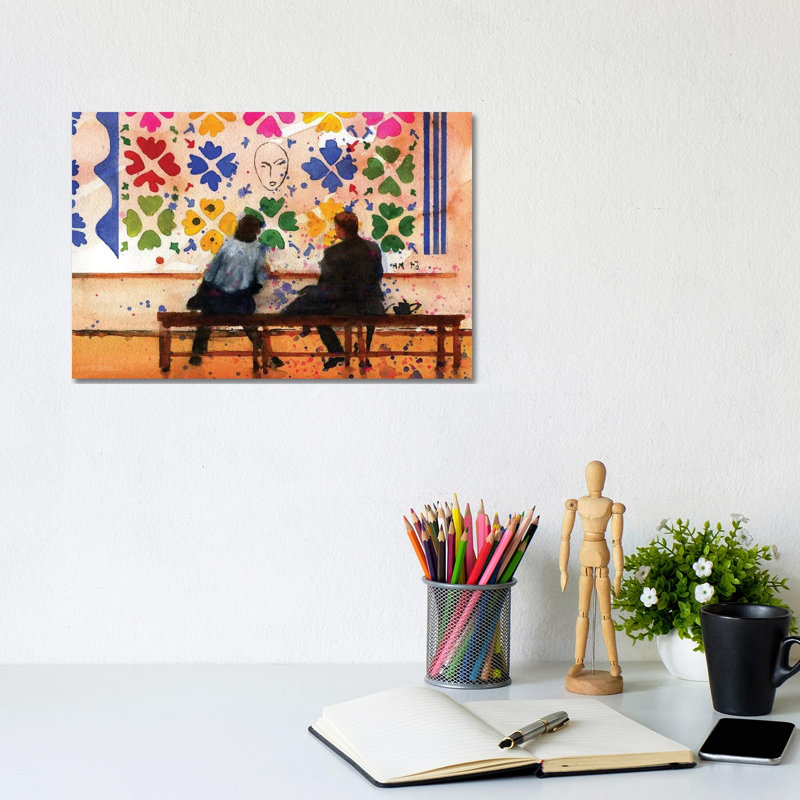 Matisse Reverie by Rachel Parker - Gallery-Wrapped Canvas Giclée on Canvas, Canvas, 20.32 cm H x 30.48 cm W