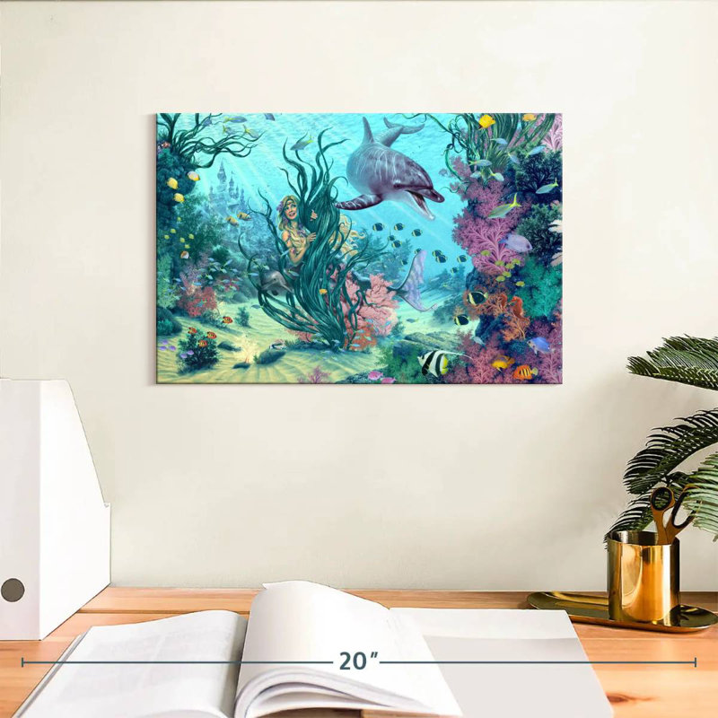 Aletra Mermaid Hide and Seek, H 8 po x l 12 po