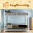 Twin Over Twin Bunk Bed With Trundle-429383039