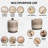 Modern Bathroom Accessories Set – Soap Dispenser, Tumbler, Toothbrush Holder, Ideal Christmas Gift