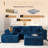 108” Modular Sectional Sofa With Ottoman, Deep Seat U-shaped Cloud Couch, Boneless Comfort, No Assembly Required-1820281712-1819465331