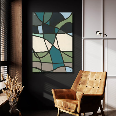 "Vitrail multicolore I" par Regina Moore