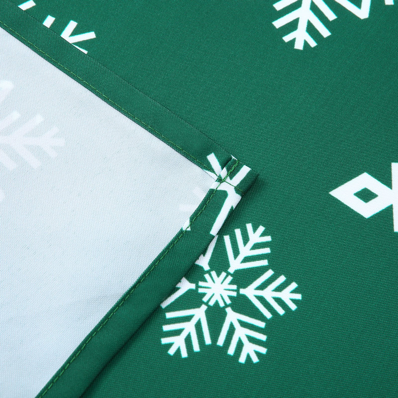Nappe Holiday Christmas, 60"*102", Vert
