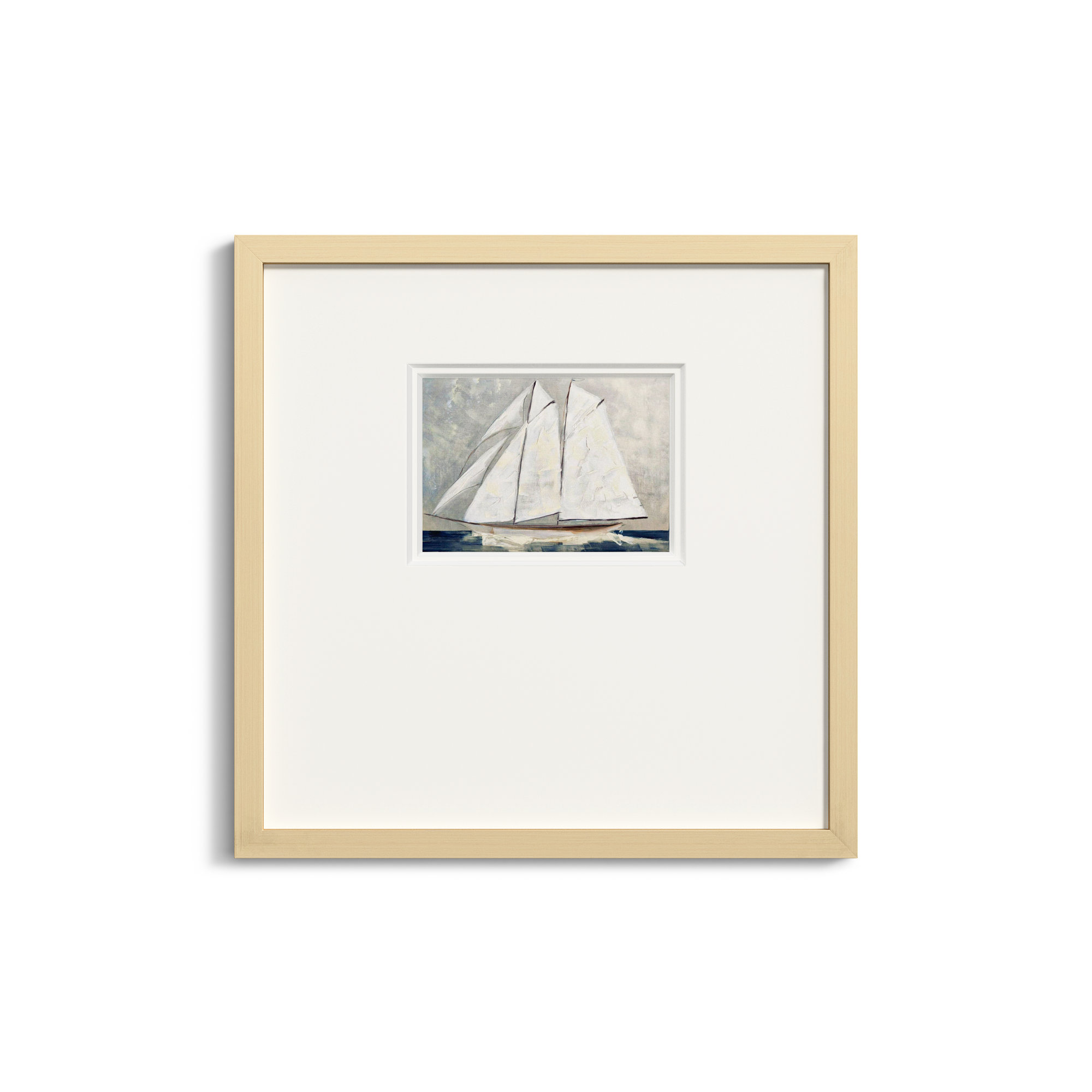 Setting Sail, 16" H x 16" W x 1" D