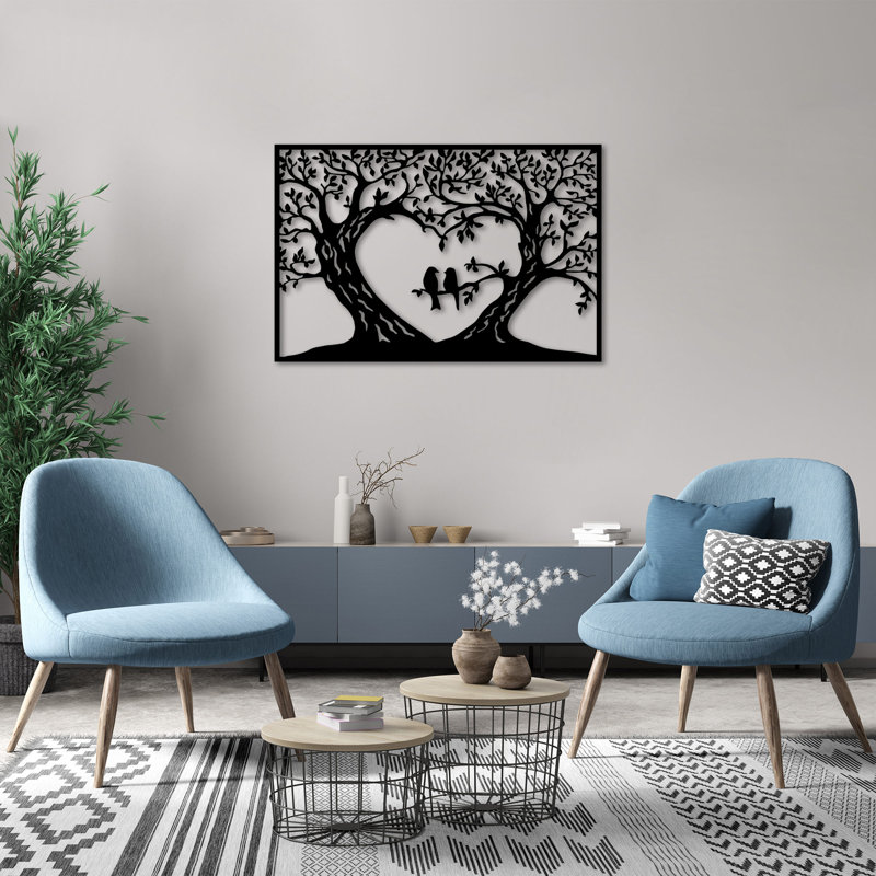 Décoration murale, H 31 po x l 47 po x P 0,59 po