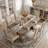 French Country Dining Chairs - Mid-Century Modern Upholstered Wood Linen with Rectangular Back-1936130192-1934218615-1934218617