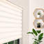 Rideaux à motif zébré Pinecrest Home Goods pour fenêtres d'intérieur filtrant la lumière et obscurcissant (couleur crème) (hauteur 78 pouces) (largeur 78 pouces)-762943857-762943772