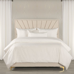 Ensemble de housse de couette et insert en lin tissé