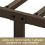 Metal Bed Frame with Vintage Headboard-419180860-435665680