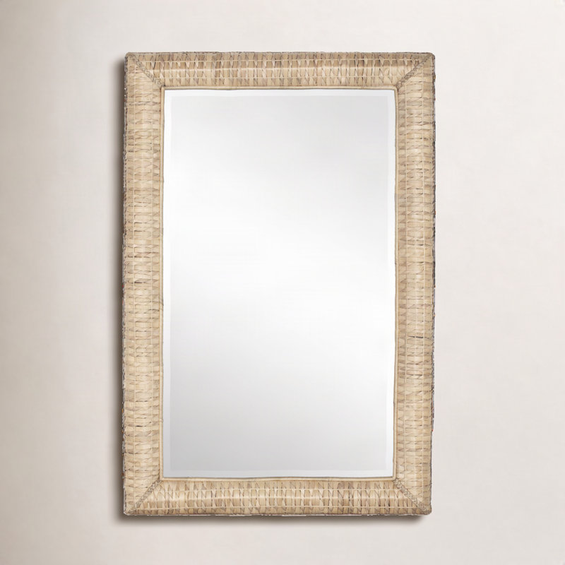 Uttermost Twisted Seagrass Large Mirror