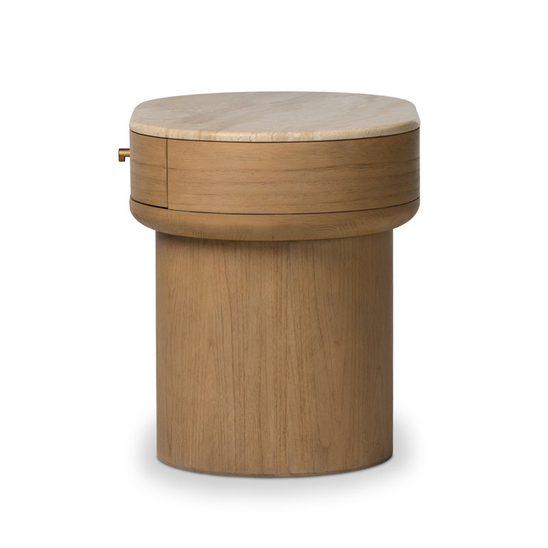 Lando Nightstand-Sand Marble