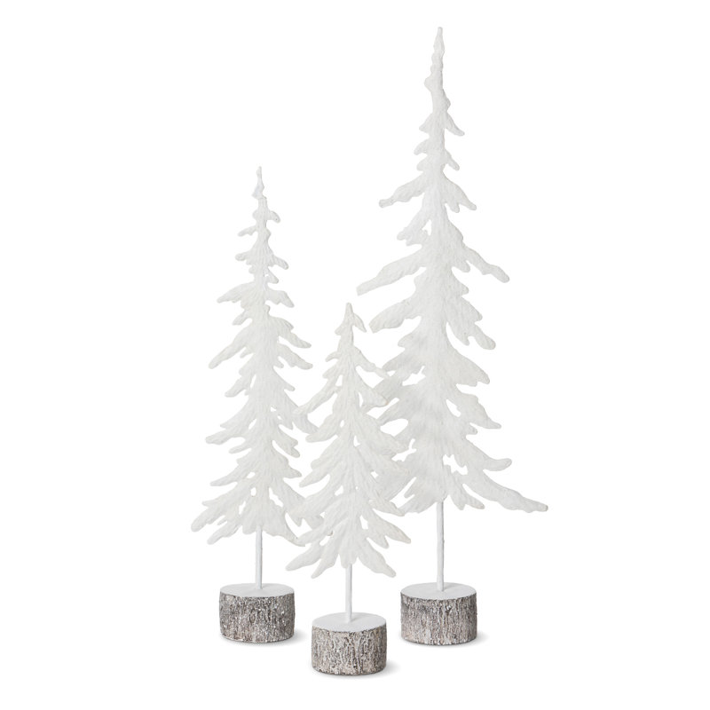 Snowy White Tree, Medium, 24.02" H x 7.48" W x 3.94" D