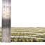 Tapis géométrique vert-236058714