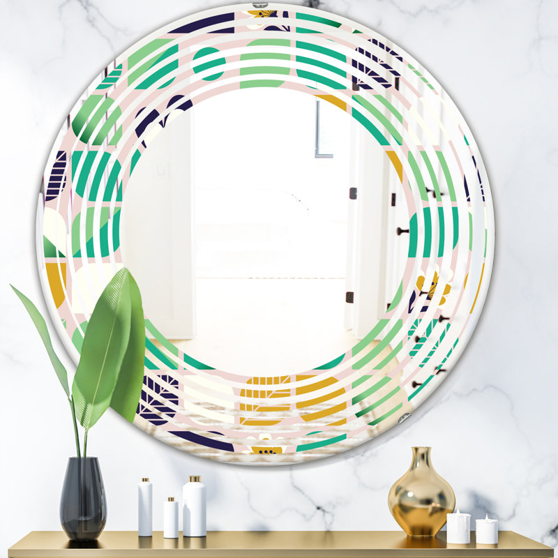Miroir mural Wave, H 31,5 po x l po