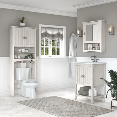  Ensemble de meuble-lavabo simple 24 "avec miroir