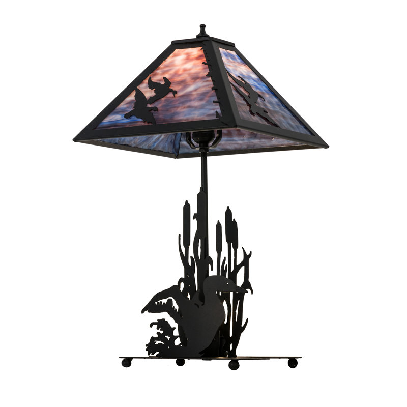 Rustic Lodge Table Lamp