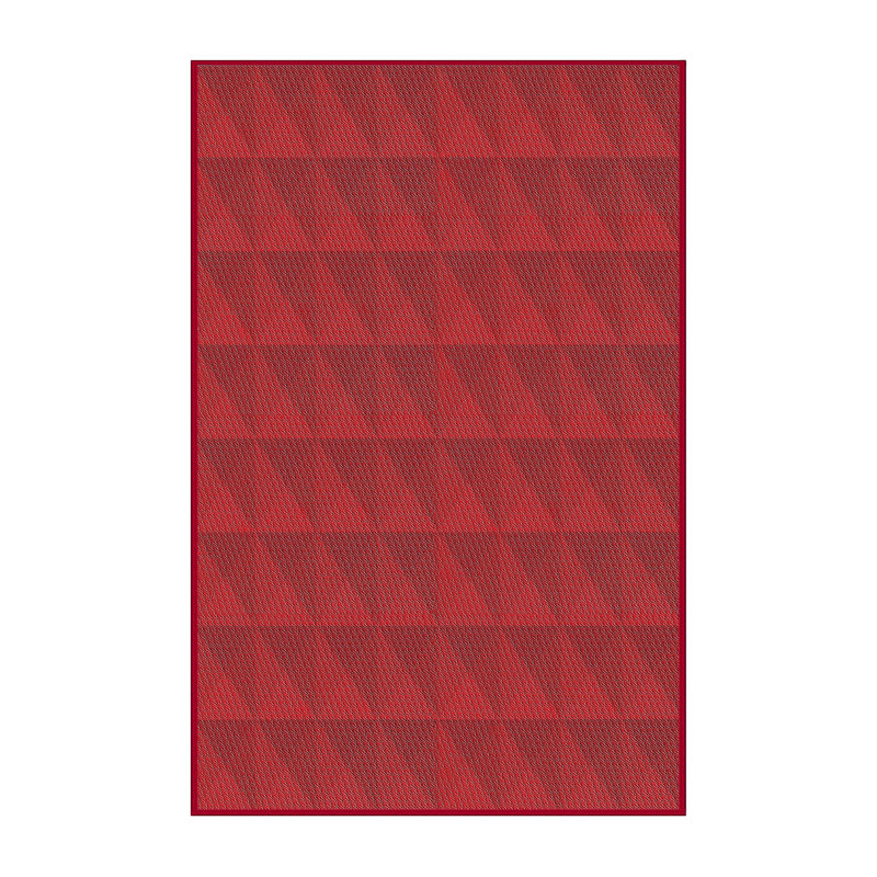 Tapis rouge Antrawn, Rectangle 8 pi x 10 pi