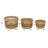 Pitof Set Of 3 Baskets