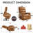 PU Leather Power Lift Recliner Chair with Power-Remote, Heat Massage and Heavy Duty Motion Mechanism-1103180126
