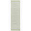 Tapis de couleur unie en coton tissé à la main Mohnton-23025301