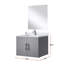 Ensemble de meuble-lavabo avec robinet et miroir DEL-1148415508-1148415511