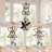 8 - Light Rotatable Dimmable Geometric Chandelier-309845112