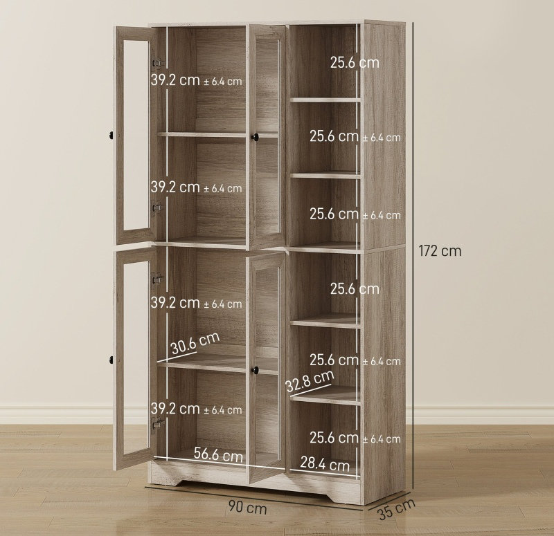 172cm Kitchen Pantry