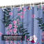 Magnifique rideau de douche avec 12 crochets-1507435542