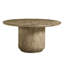 60" Stone Ridge Round Dining Table Light